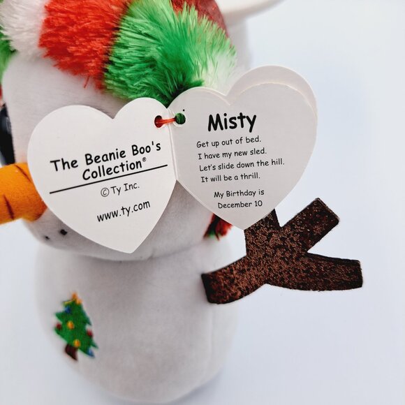 Fitz and Floyd Snowman Gift Gallery Plate & Mug & Frosty Towel & Ty Beanie Boo - Picture 11 of 16